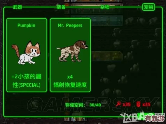 輻射避難所：全方位解析最強寵物伙伴-助力生存挑戰(zhàn)的最佳選擇！